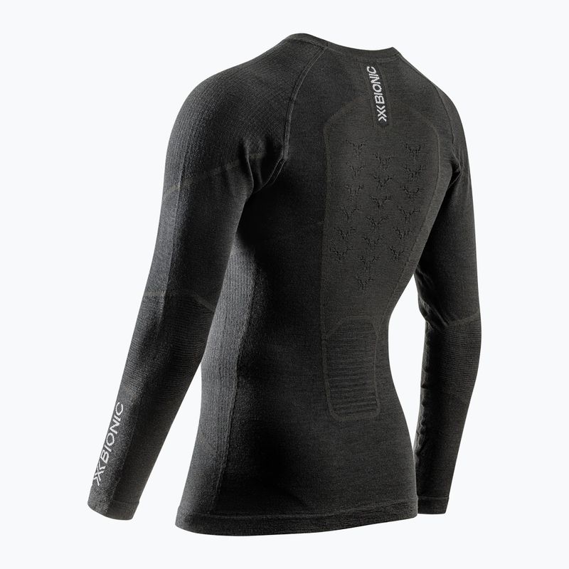 Bluză termică pentru bărbați X-Bionic Symbio Merino Shirt opal black 2