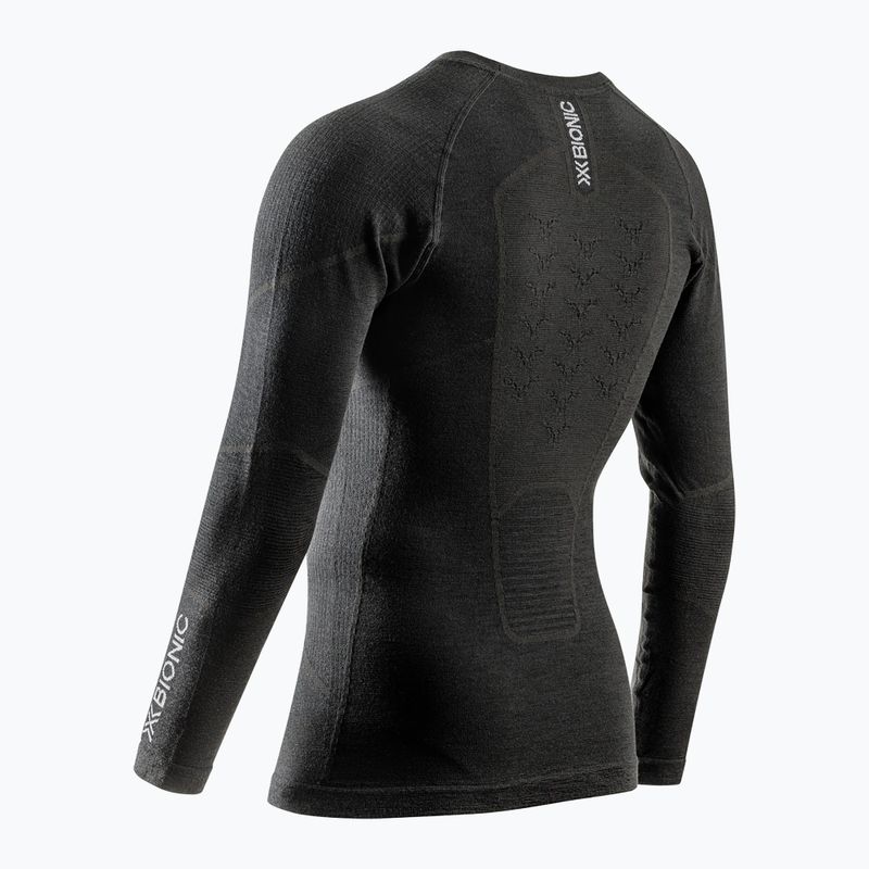 Longsleeve termoactiv pentru bărbați X-Bionic Symbio Merino Shirt opal black 2