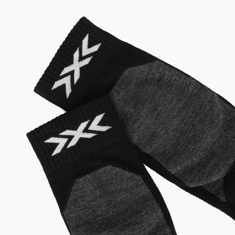Șosete de schi X-Socks Ski Discover Otc x black/light grey 3