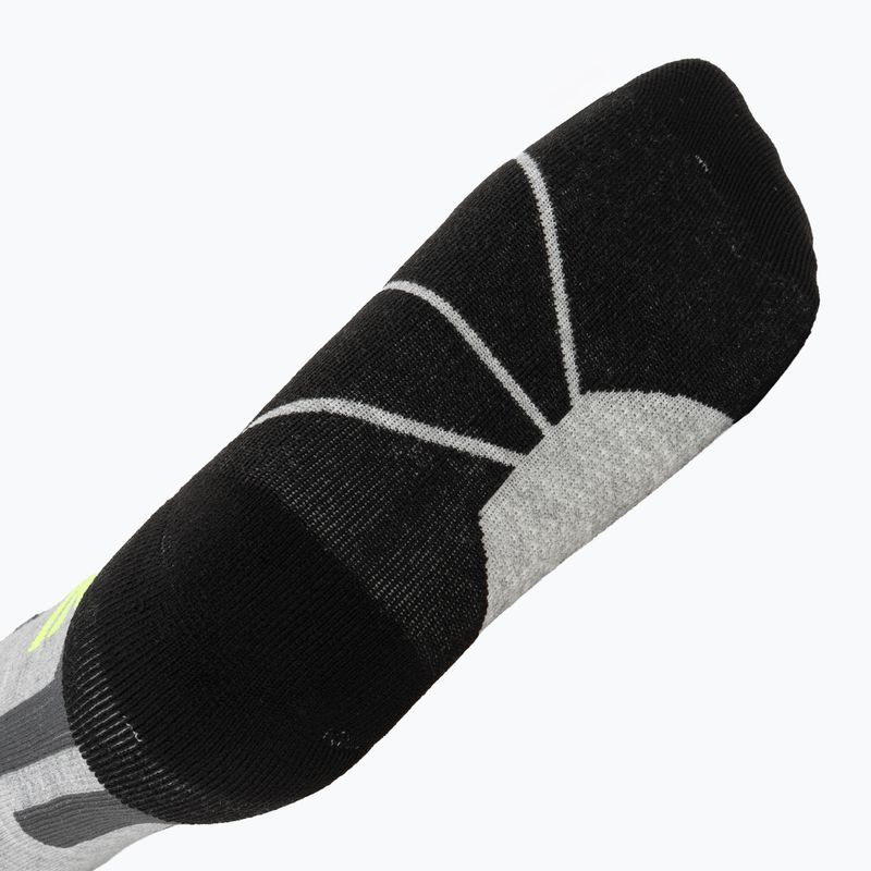 Șosete de schi X-Socks Ski Discover Otc rhino grey/canary 4