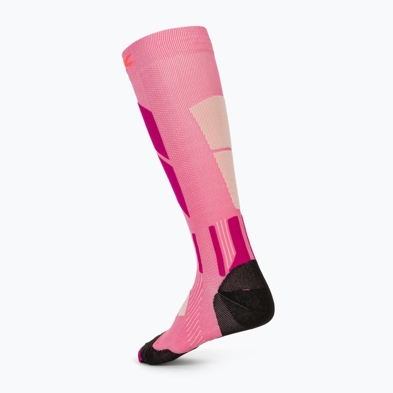 Șosete de schi X-Socks Ski Perform Otc light pink/light sand 2