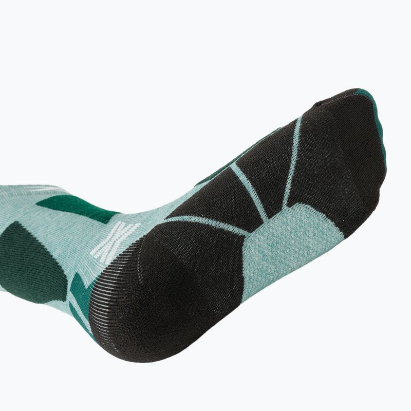 Șosete de schi pentru copii X-Socks Ski Discover Otc sage green/english lawn 5