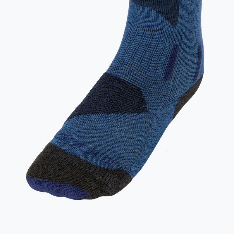Șosete de schi pentru copii X-Socks Ski Discover Otc blue blossom/marine 3