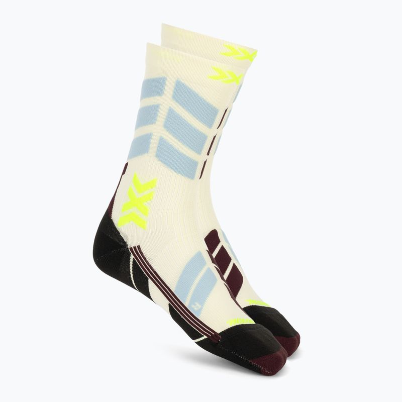 Șosete de schi pentru femei X-Socks X-Country Perform Crew light sand/cool water
