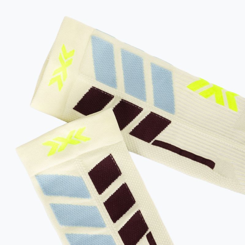 Șosete de schi pentru femei X-Socks X-Country Perform Crew light sand/cool water 3