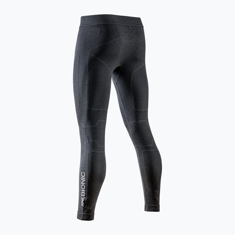 Pantaloni termoactivi pentru bărbați X-Bionic Symbio Merino opal black 2