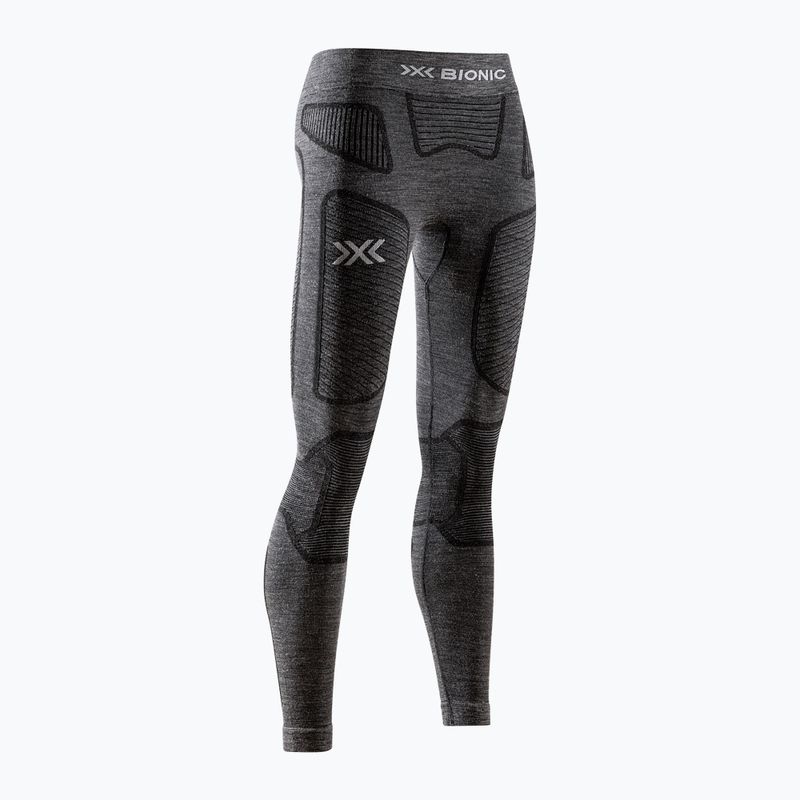 Pantaloni termoactivi pentru femei X-Bionic Symbio Merino rhino grey