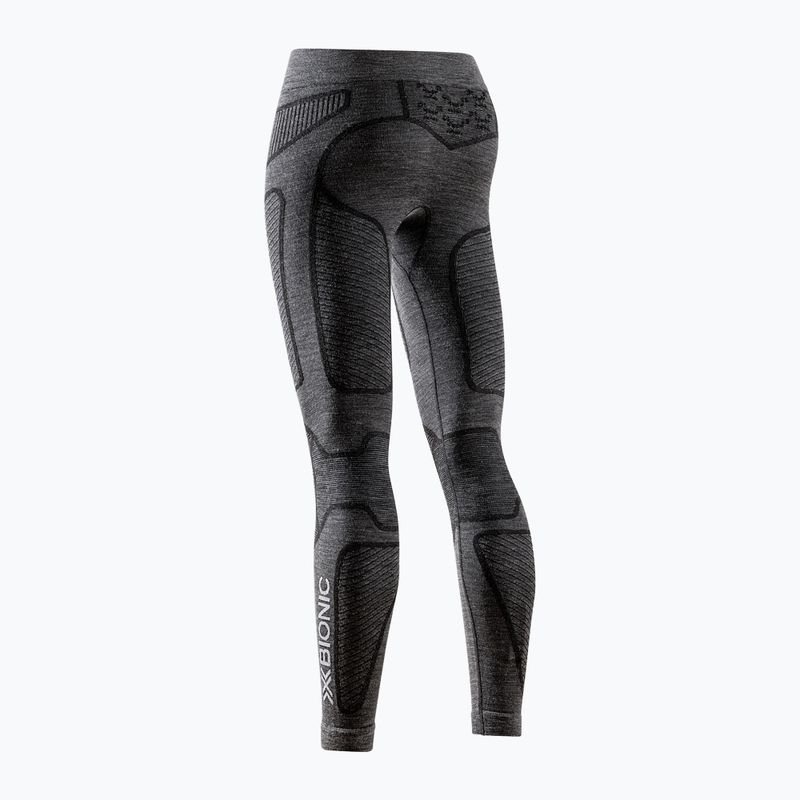 Pantaloni termoactivi pentru femei X-Bionic Symbio Merino rhino grey 2