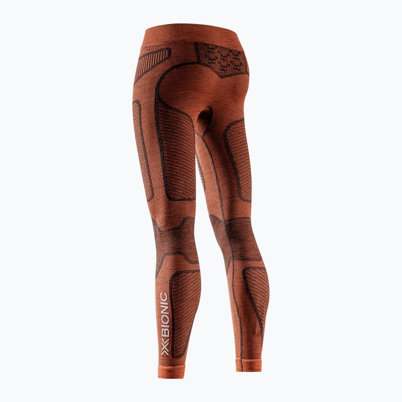 Pantaloni termoactivi pentru femei X-Bionic Symbio Merino clay 2