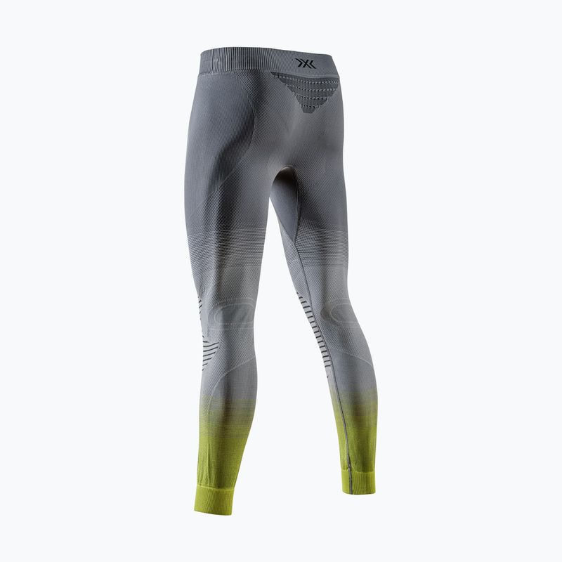 Pantaloni termici pentru bărbați X-Bionic Invent Fx rhino grey/light grey/canary 2