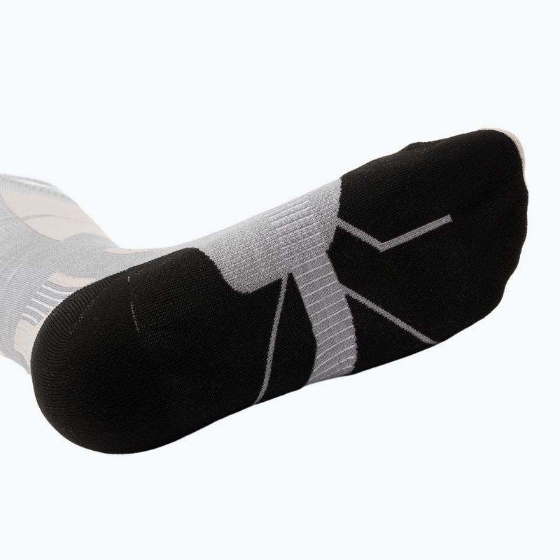 Șosete de schi X-Socks Ski Perform Merino Otc seal grey/light sand 5