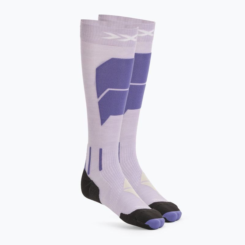 Șosete de schi X-Socks Ski Perform Merino Otc muted lavender/light sand
