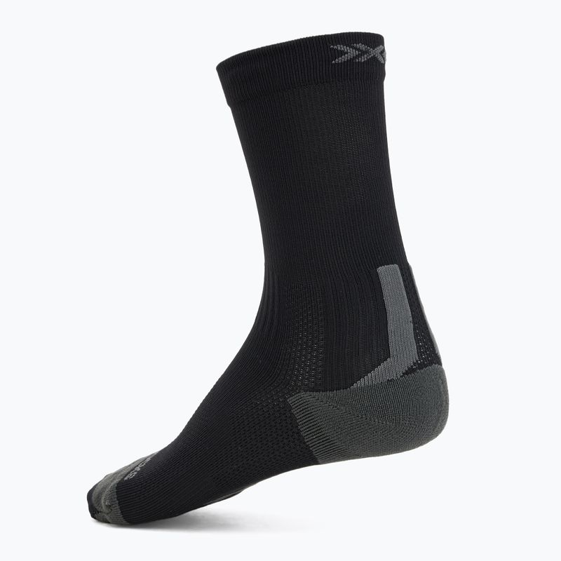 Șosete X-Socks Run Discover Crew black/charcoal 2
