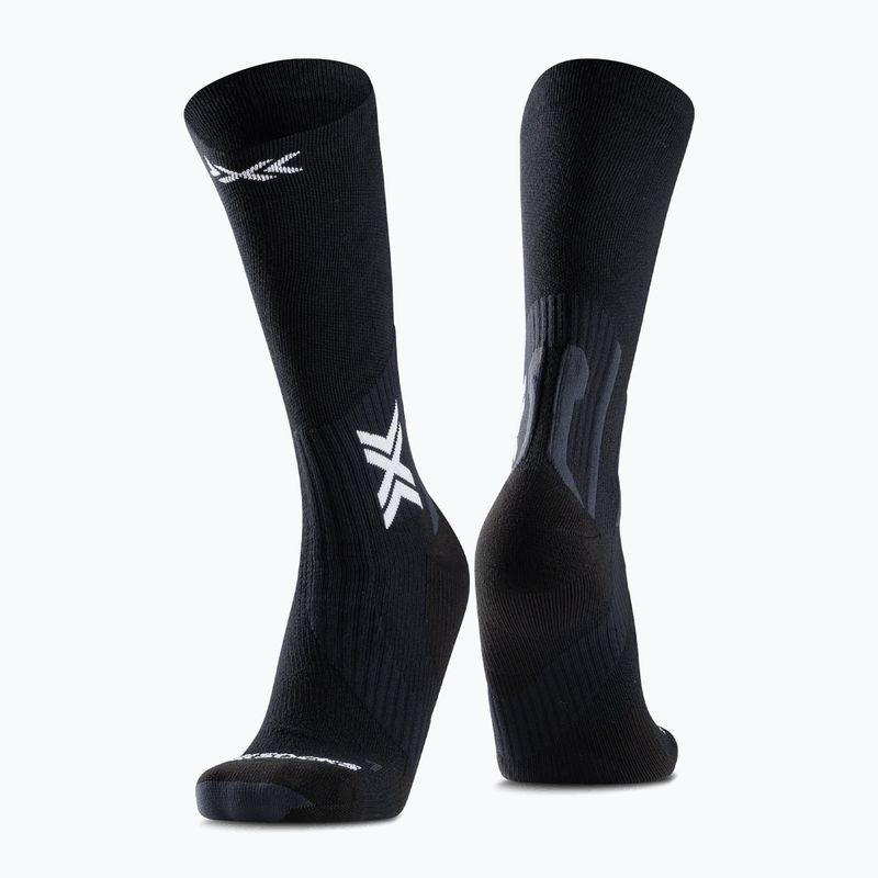 Șosete X-Socks Run Perform Warm Crew x black/light grey