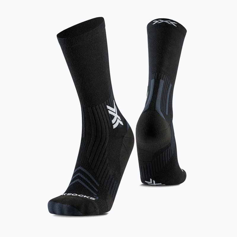 Șosete X-Socks Run Expert Silk Merino Crew x black/light gray 4