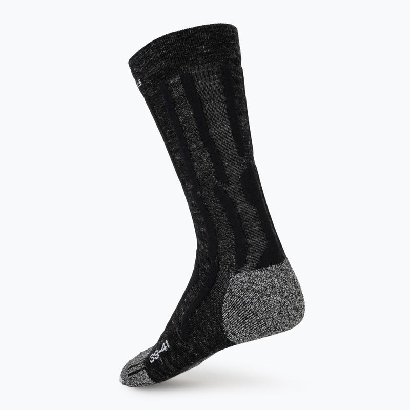 Șosete X-Socks Trek X Linen dolomite grey melange/opal black 2