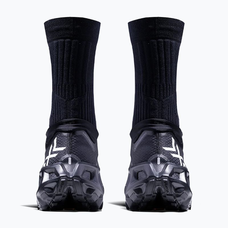 Încălțăminte de alergare + șosete X-Bionic Terraskin X01 x black/x white 5