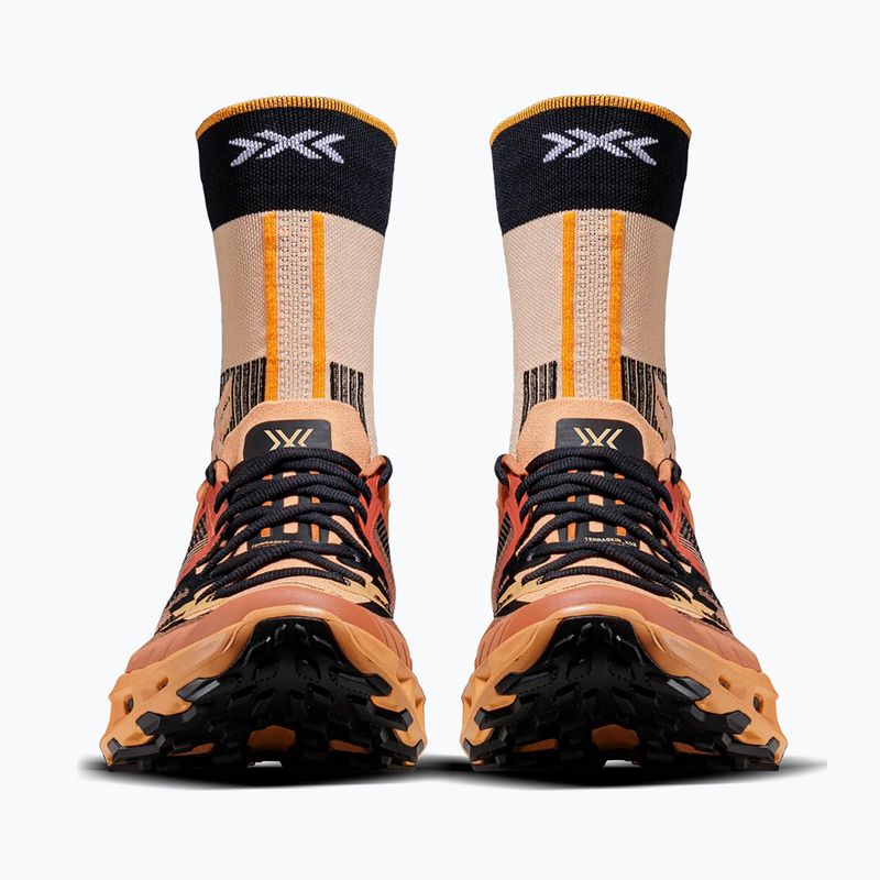 Încălțăminte de alergare + șosete X-Bionic Terraskin X02 dusty rose/fresh peach/x black 2