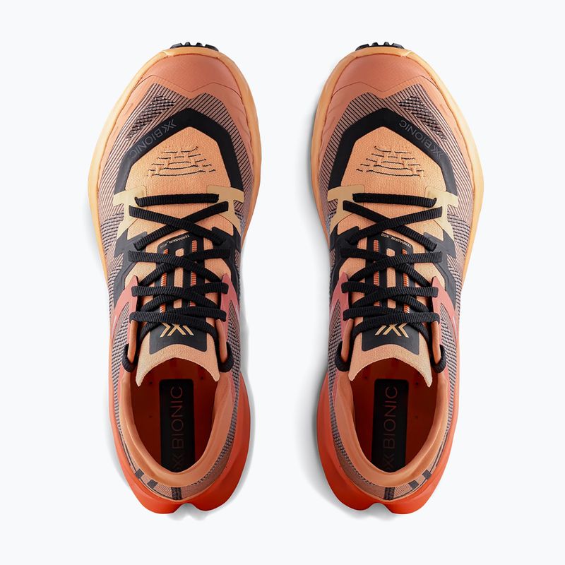 Încălțăminte de alergare + șosete X-Bionic Terraskin X02 dusty rose/fresh peach/x black 5