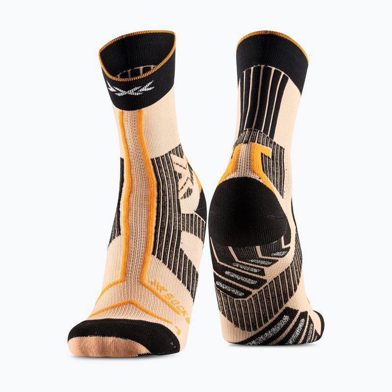 Încălțăminte de alergare + șosete X-Bionic Terraskin X02 dusty rose/fresh peach/x black 7