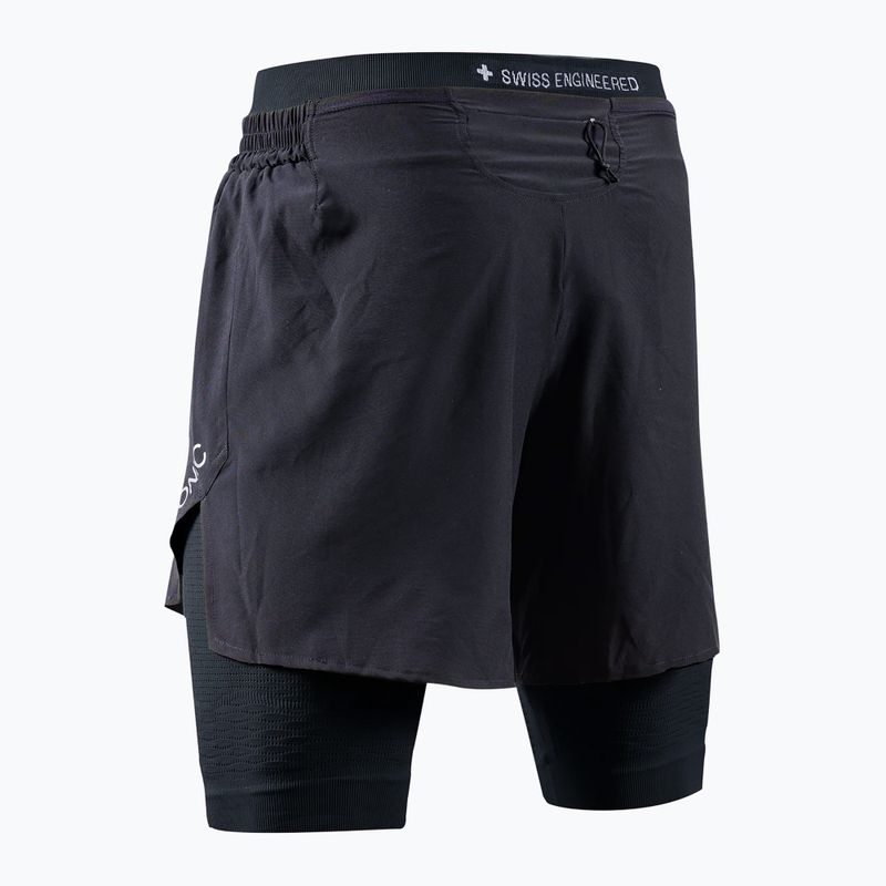 Pantaloni scurți de alergare pentru bărbați X-Bionic Efektor 2in1 x black/x black 3