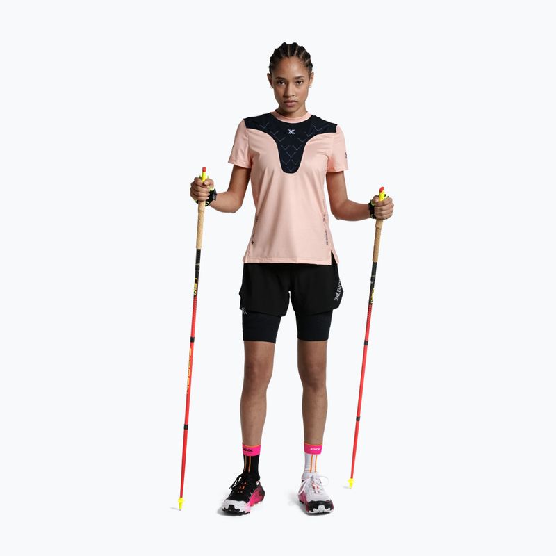Tricou de alergare pentru femei X-Bionic Corefusion Run Shirt fresh peach 2