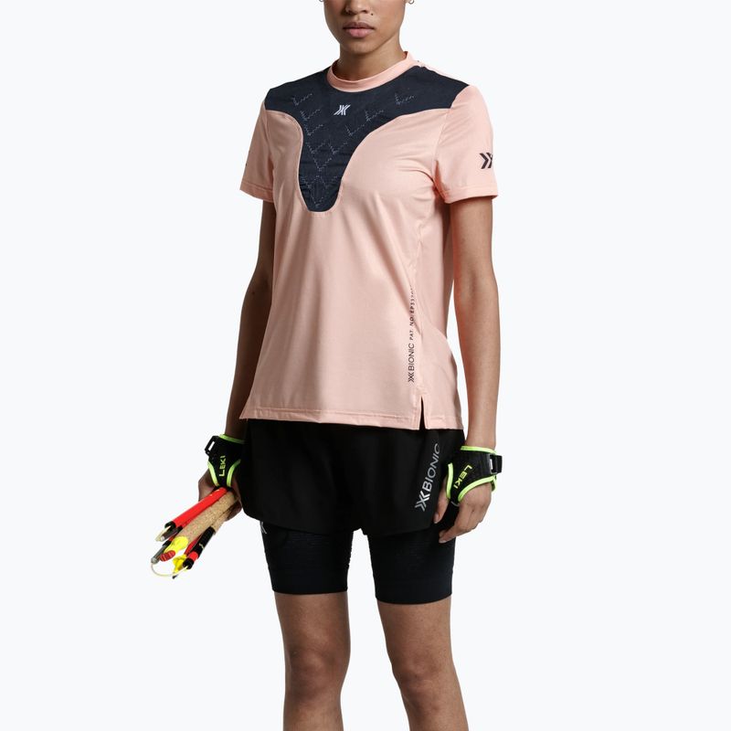 Tricou de alergare pentru femei X-Bionic Corefusion Run Shirt fresh peach 3