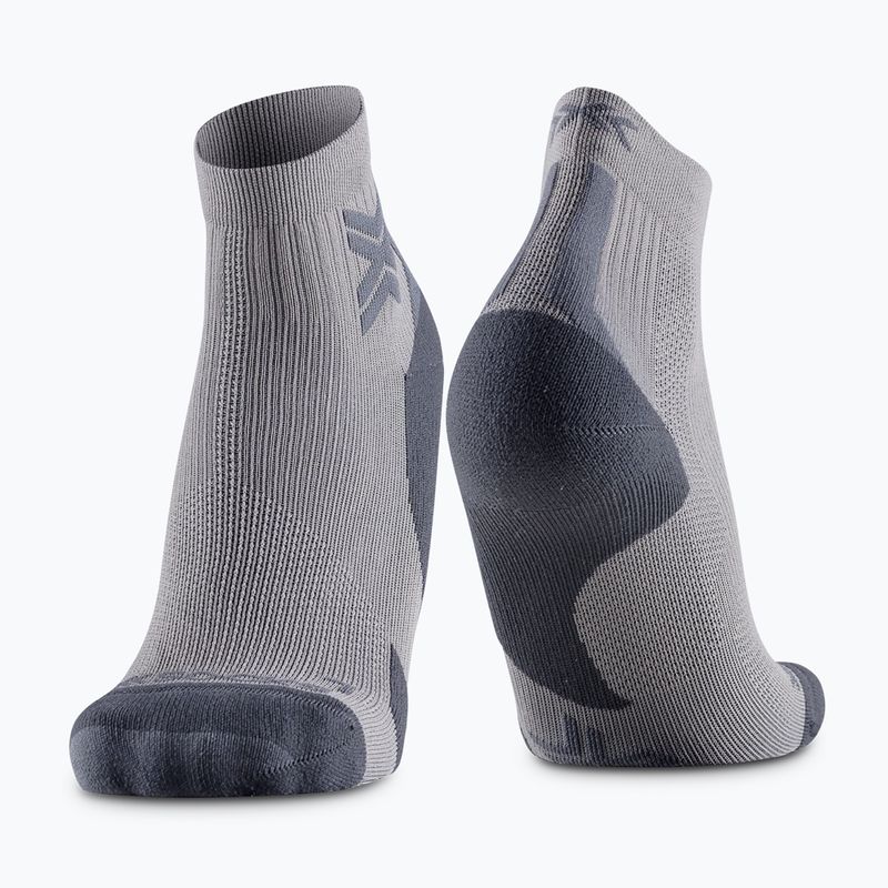 Șosete X-Socks Run Discover Ankle raincloud/x black