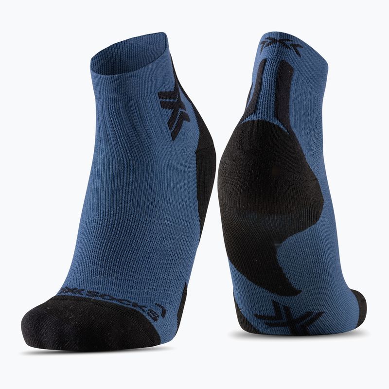 Șosete X-Socks Run Discover Ankle marine/x negru