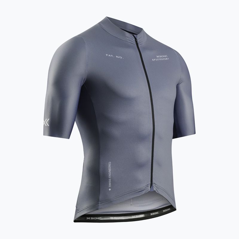 Tricou de ciclism pentru bărbați X-Bionic Corefusion Ride Jersey rhino grey 7