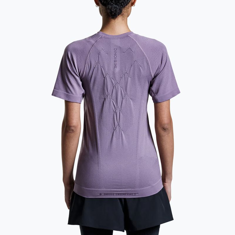 Tricou de alergare pentru femei X-Bionic Xceed Run dusty lavender/lavender night 3