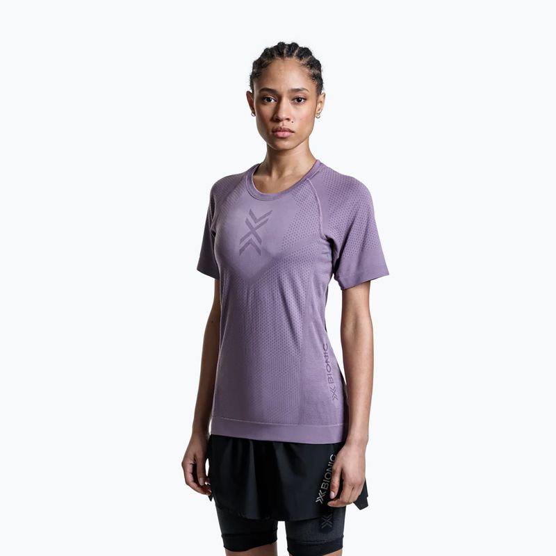 Tricou de alergare pentru femei X-Bionic Xceed Run dusty lavender/lavender night 4