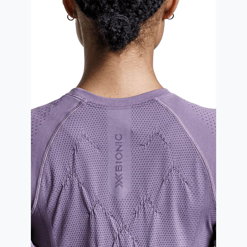 Tricou de alergare pentru femei X-Bionic Xceed Run dusty lavender/lavender night 5