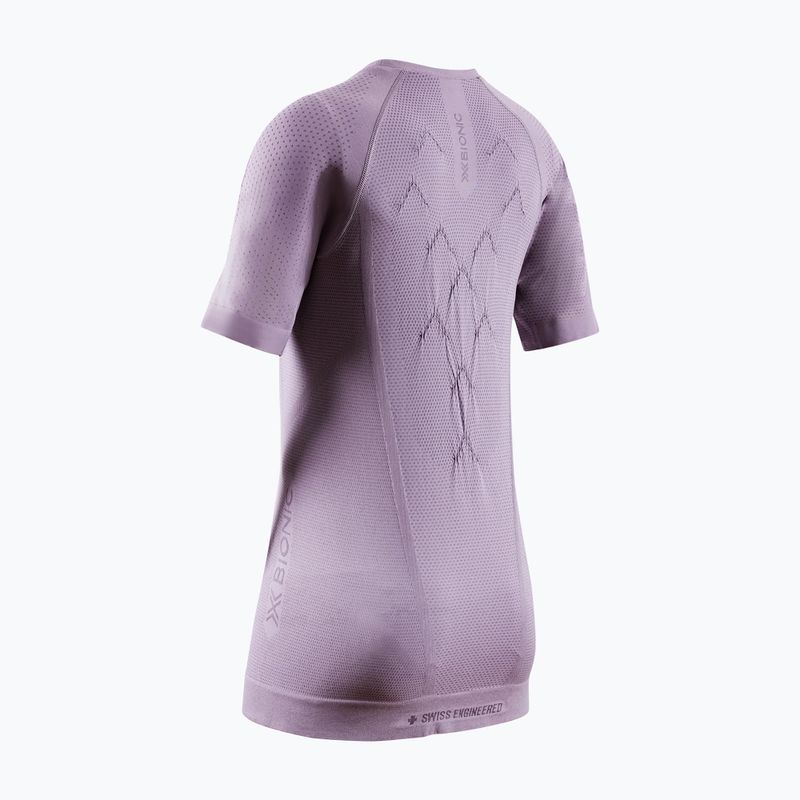 Tricou de alergare pentru femei X-Bionic Xceed Run dusty lavender/lavender night 8