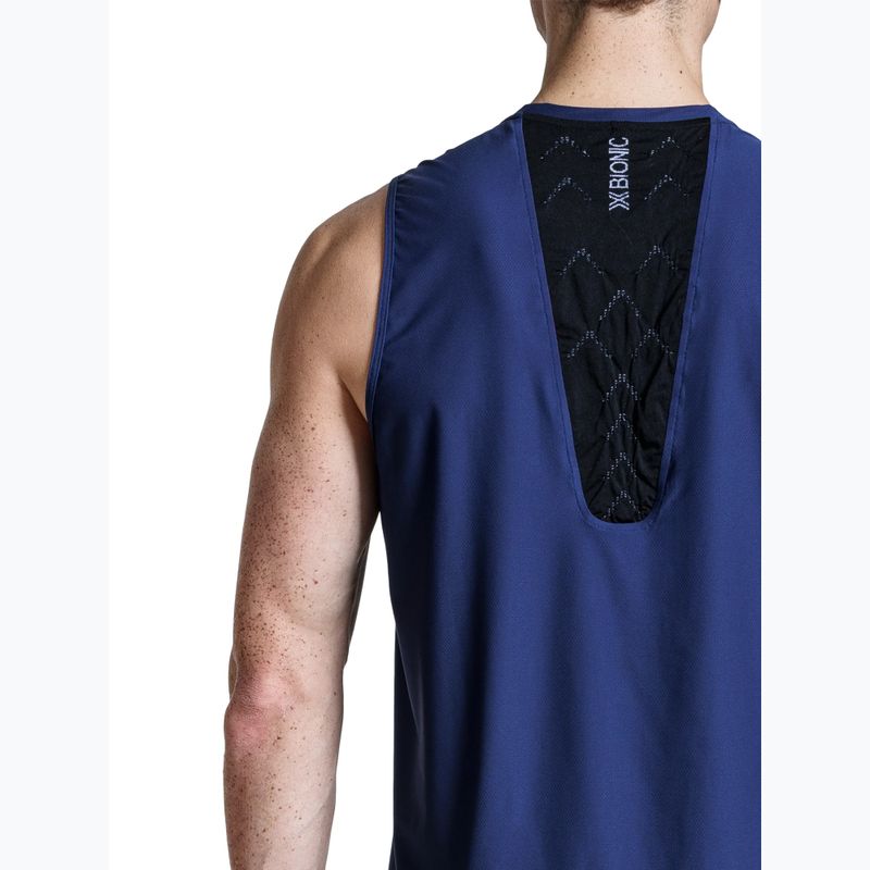 Tricou de alergare X-Bionic Corefusion Run Tank marine 6