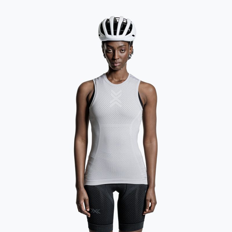 Maiou de ciclism X-Bionic Xceed Ride Baselayer seal grey/silver grey 3
