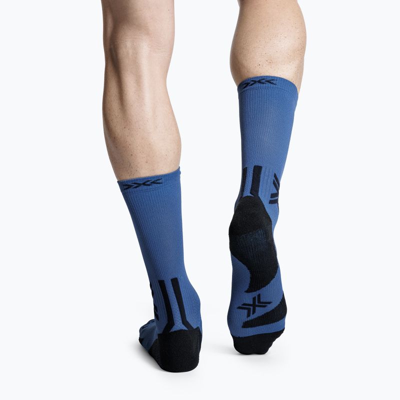Șosete X-Socks Run Discover Crew navy/x black 3