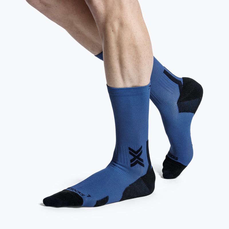 Șosete X-Socks Run Discover Crew navy/x black 4