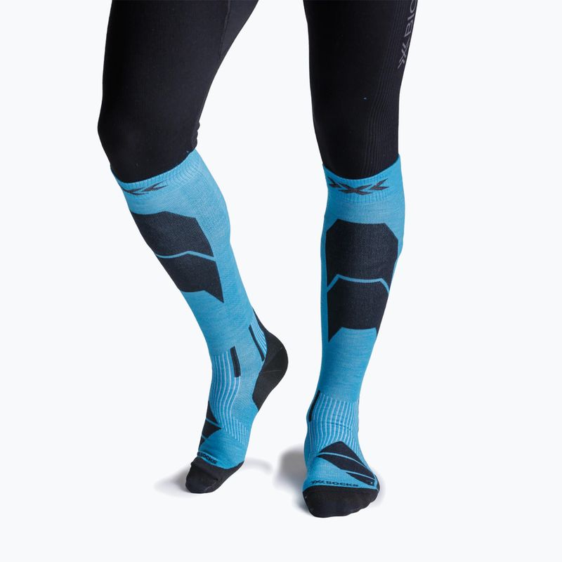 Șosete de schi X-Socks Ski Perform Merino Otc eternal ice 2