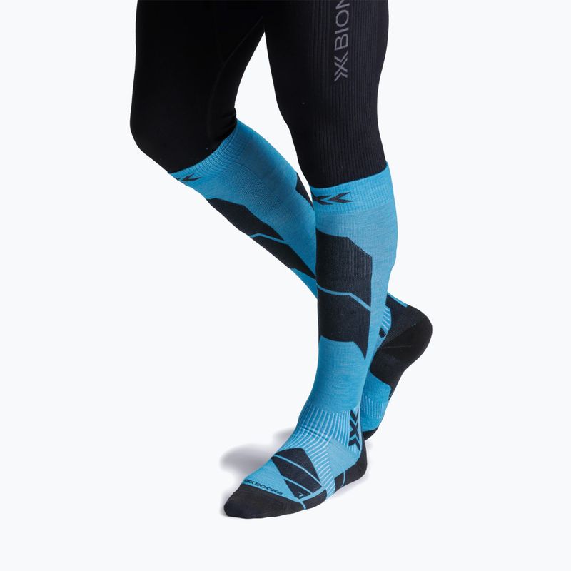 Șosete de schi X-Socks Ski Perform Merino Otc eternal ice 3