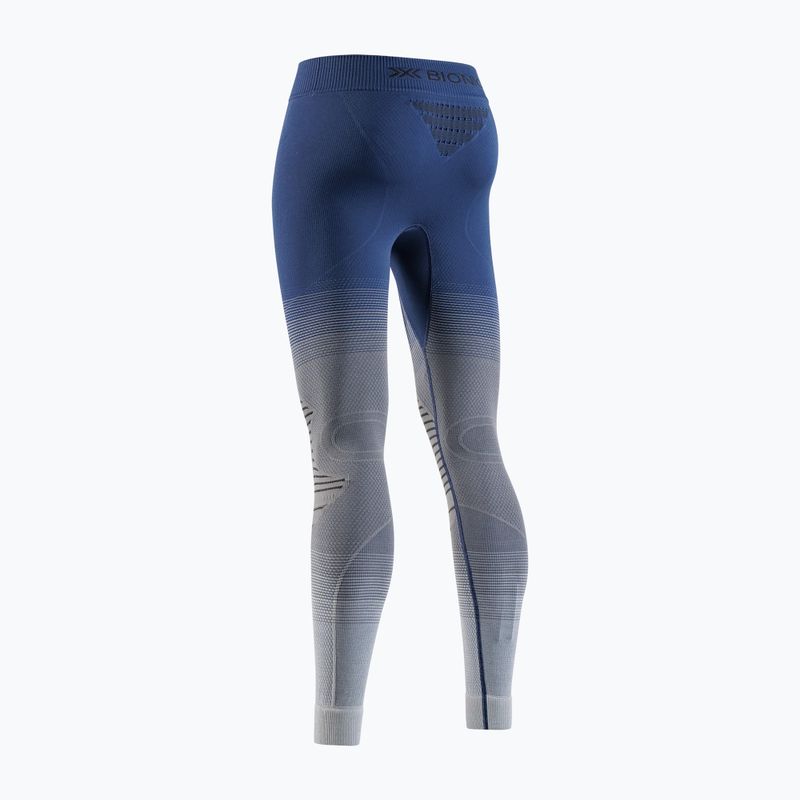 Pantaloni termoactivi pentru femei X-Bionic Invent Fx marine/grey/light grey 2
