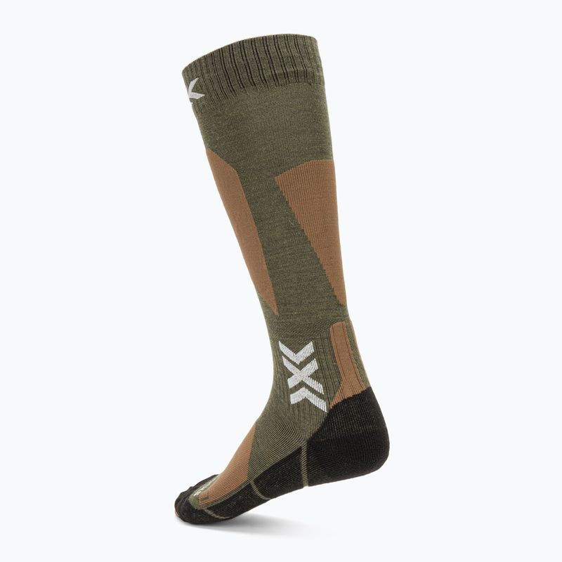 Șosete de schi X-Socks Ski Discover Merino Otc sand/dark sand 2