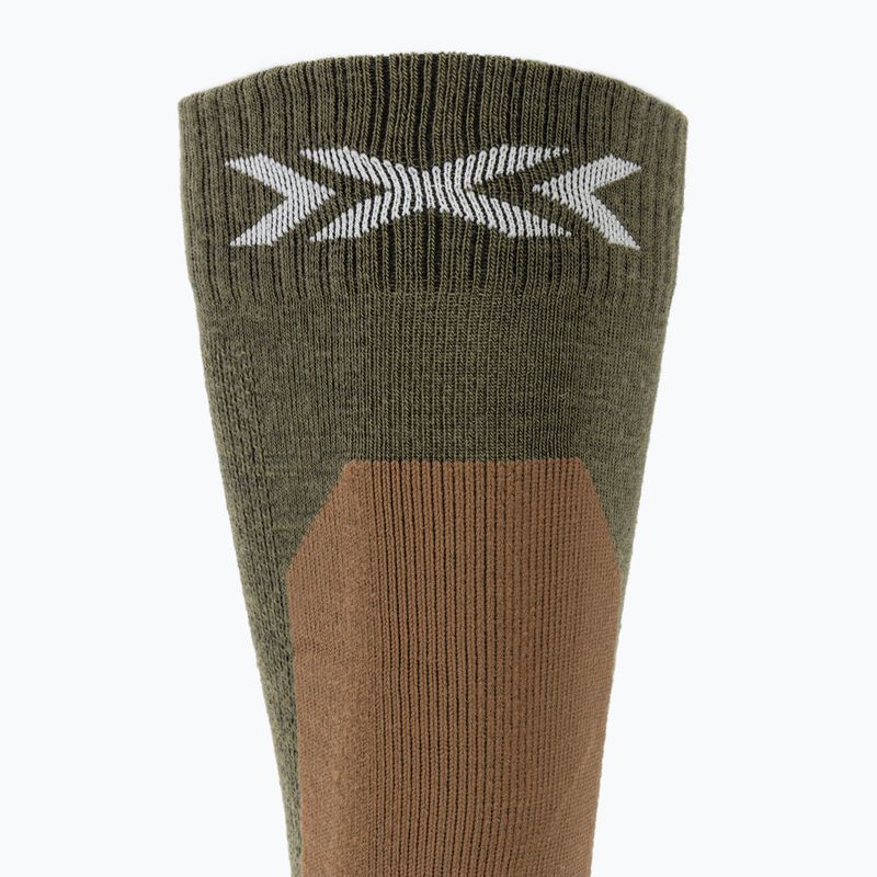 Șosete de schi X-Socks Ski Discover Merino Otc sand/dark sand 4