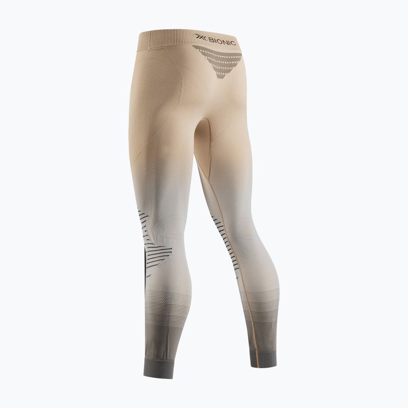 Pantaloni termici pentru bărbați X-Bionic Invent Fx sand/light grey/grey 2