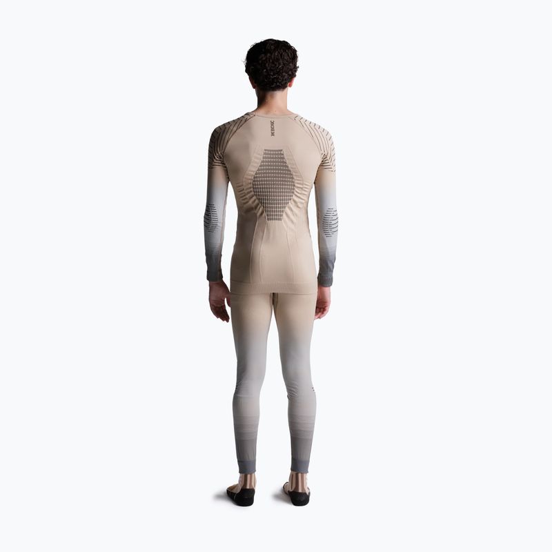 Bluză termică pentru bărbați X-Bionic Invent Fx Shirt sand/light grey/grey 4