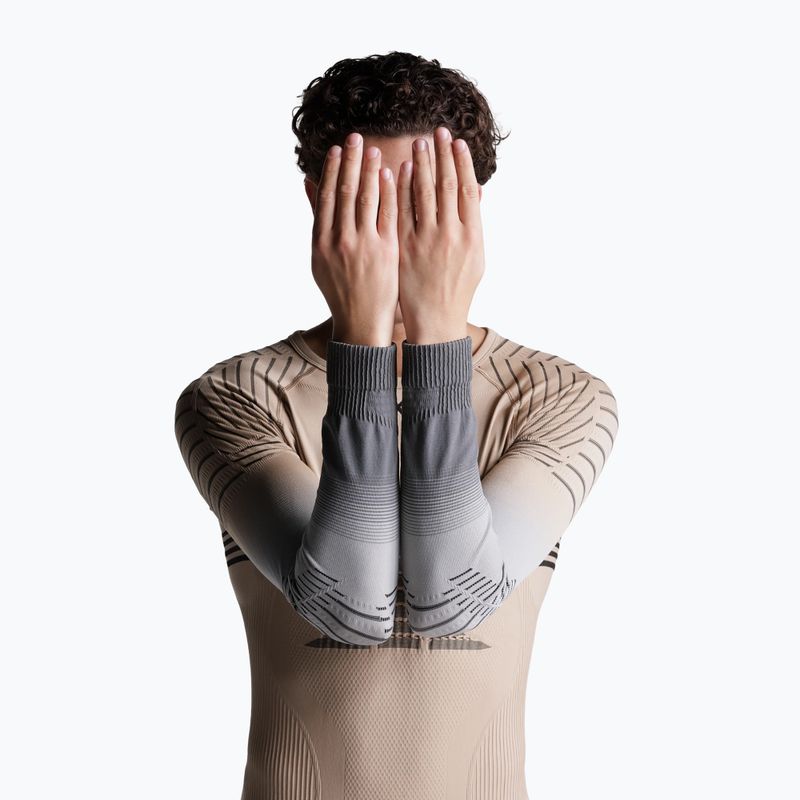 Bluză termică pentru bărbați X-Bionic Invent Fx Shirt sand/light grey/grey 9