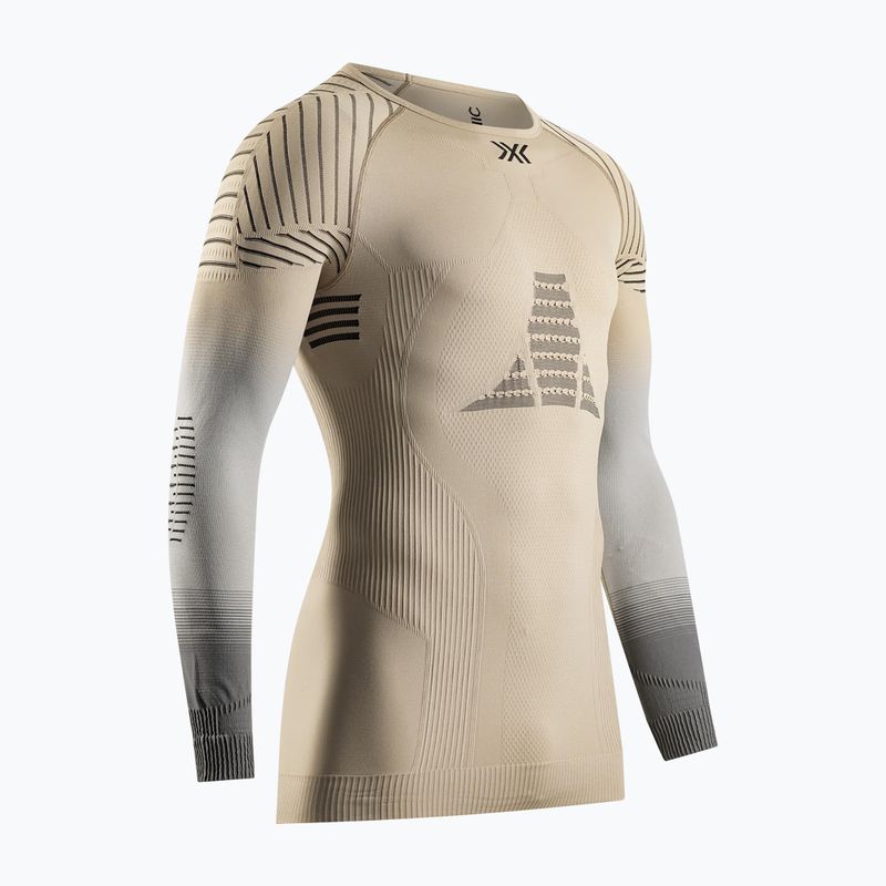 Bluză termică pentru bărbați X-Bionic Invent Fx Shirt sand/light grey/grey 10