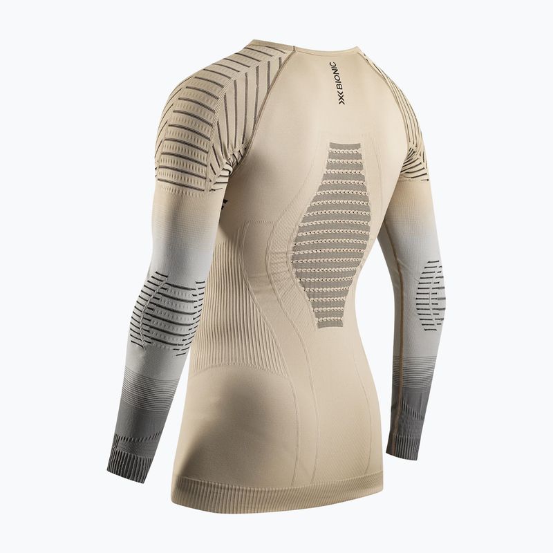 Longsleeve termoactiv pentru bărbați X-Bionic Invent Fx Shirt sand/light grey/grey 11