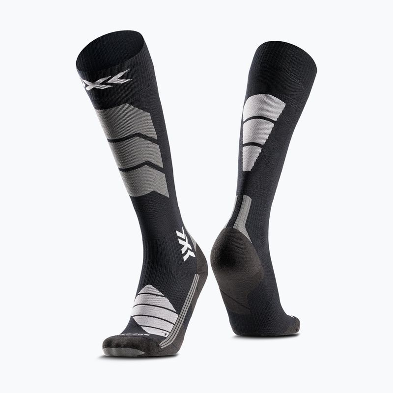 Șosete de schi pentru femei X-Socks Ski Expert Otc x black/light grey
