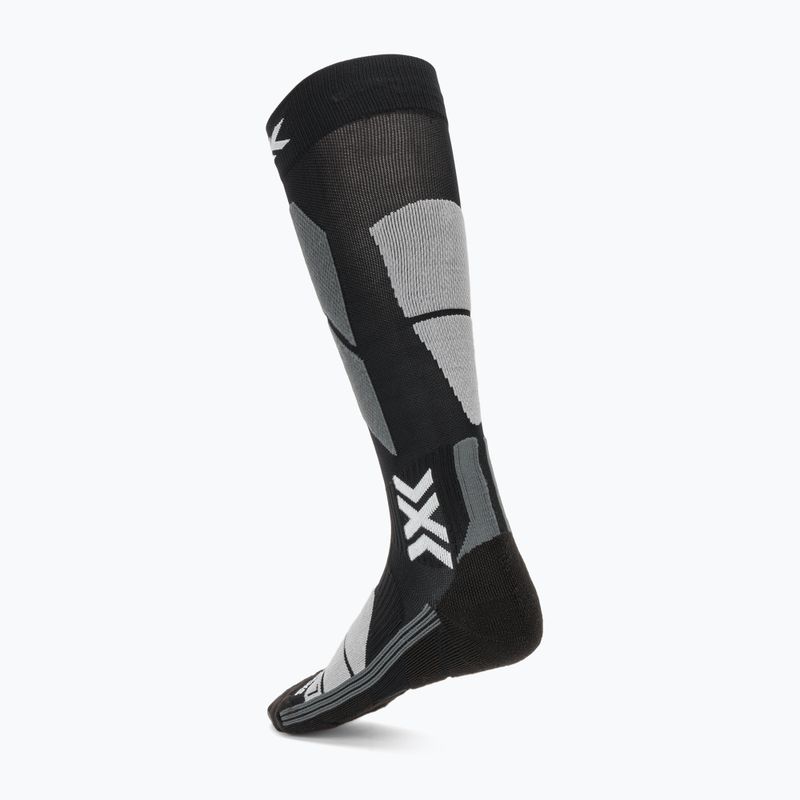 Șosete de schi pentru femei X-Socks Ski Perform Otc x black/light grey 2